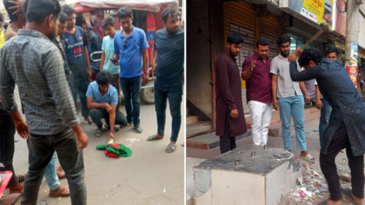 মাগুরায় ছাত্রদল–যুবদলের বাধায় আওয়ামী লীগ কার্যালয় উদ্বোধন পণ্ড, কার্যালয়ে ভাঙচুর–অগ্নিসংযোগ