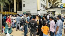 কমলাপুরে মানুষের ঢল, ভিড় থাকলেও নেই শিডিউল বিপর্যয়