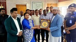 কোটালীপাড়ায় ডিসি মুহম্মদ কামরুজ্জামানের বিদায় সংবর্ধনা অনুষ্ঠিত