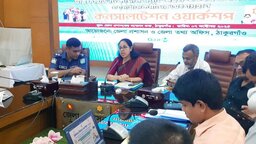 ঠাকুরগাঁওয়ে গণমাধ্যমকর্মীদের অংশগ্রহণে কনসালটেশন ওয়ার্কশপ অনুষ্ঠিত