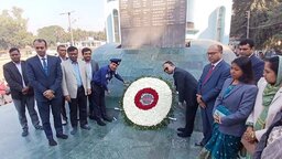 যথাযোগ্য মর্যাদায় মাগুরায় শহীদ বুদ্ধিজীবী দিবস পালিত