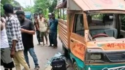 সিএনজি সংঘর্ষে চালক ও শিশু সহ নিহত আহত ৬জন