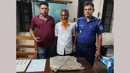 শরীয়তপুরে ৭০০ গ্রাম গাঁজাসহ বৃদ্ধ মাদক কারবারি আটক