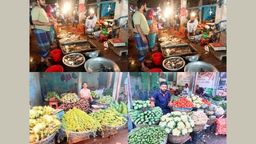 জামালগঞ্জে মাছ-সবজির বাজারে আগুন, দিশেহারা নিম্ন আয়ের মানুষ