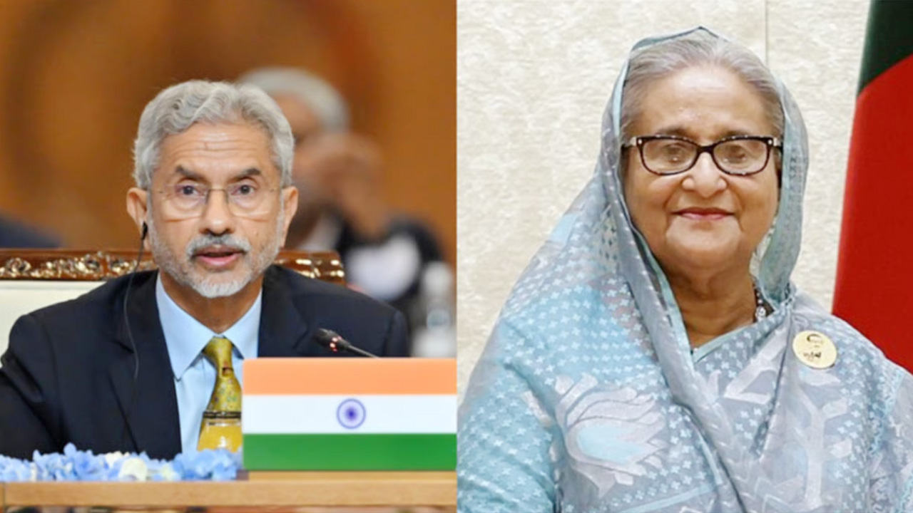 শেখ হাসিনা ভারতে থাকবেন কিনা তাকেই সিদ্ধান্ত নিতে হবে: জয়শঙ্কর