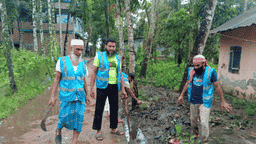 বাকেরগঞ্জে জামায়াতে ইসলামীর উদ্যোগে পরিস্কার পরিচ্ছন্নতা অভিযান