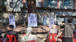 নেত্রকোনায় কবি হেলাল হাফিজের প্রথম প্রয়াণ দিবসে স্মরণ কথন অনুষ্ঠিত