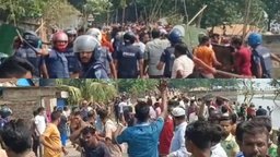 ইজিবাইকে ক্রিকেট বল লাগাকে কেন্দ্র করে উত্তেজনা, ভাঙচুর-অগ্নিসংযোগ; আহত অর্ধশতাধিক