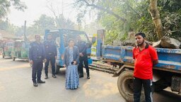 টপ সয়েল কাটায় রায়পুরে জরিমানা ও শ্যালো পাম্প জব্দ