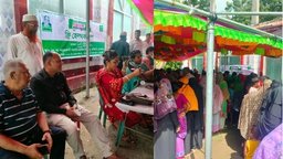 গোপালগঞ্জের কাশিয়ানীতে স্কয়ার ফার্মাসিউটিক্যালসের ফ্রি মেডিকেল ক্যাম্প