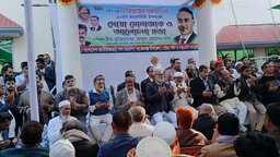 বাকেরগঞ্জে জিয়াউর রহমানের ৯০ তম জন্মবার্ষিকী উপলক্ষে দোয়া মোনাজাত অনুষ্ঠিত