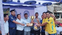 বিলাইছড়িতে ব্রাজিল বনাম আর্জেন্টিনা'র প্রীতি ফুটবল ম্যাচ