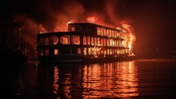 অভিযান-১০ লঞ্চ দুর্ঘটনা : চার বছরেও ঝালকাঠিতে নির্মাণ হয়নি নৌ ফায়ার স্টেশন