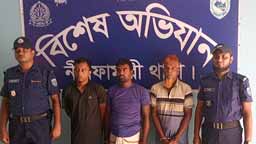 কৌশলে চা খাইয়ে অটোরিকশা ছিনতাই: নীলফামারী ও দিনাজপুরে অভিযান চালিয়ে গ্রেপ্তার ৩