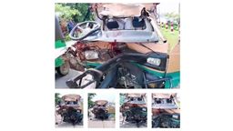 সুনামগঞ্জে আহসানমারা ব্রিজে ভয়াবহ সড়ক দুর্ঘটনা, নিহত ২ আহত ৪