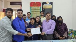 সাতক্ষীরা যুব উন্নয়ন অধিদপ্তর কর্তৃক ‘প্রান্তিক যুব সংঘ’-কে নিবন্ধন সনদ প্রদান