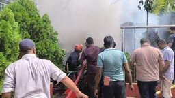 শিবচরের কবির মেহেরুন শিক্ষালয়ে অগ্নিকান্ড