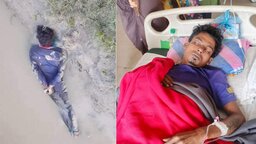 পাইকগাছায় নদীর চর থেকে হাত-পা বাঁধা অবস্থায় ১ যুবককে উদ্ধার