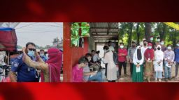 সাতক্ষীরায় করোনা সচেতনতামূলক কর্মসূচি: মাস্ক ও লিফলেট বিতরণ
