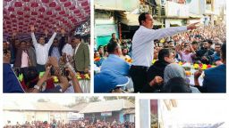 হাজারো মানুষের জনসভায় শক্ত অবস্থান জানালেন সুনামগঞ্জ-১ আসনের ধানের শীষের প্রার্থী কামরুজ্জামান কামরুল