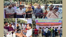 রাজবাড়ীতে সুলভ মূল্যে ডিম, দুধ ও মাংস বিক্রি শুরু