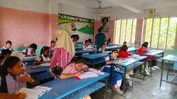 বগুড়ার শেরপুরে ঊষা'র বার্ষিক বৃত্তি পরীক্ষা শান্তিপূর্ণভাবে সম্পন্ন