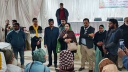 ফরিদপুরে চৌধুরী কামাল ইবনে ইউসুফ স্মৃতি সংসদের উদ্যোগে বিনামূল্যে চক্ষু ও মেডিকেল ক্যাম্প অনুষ্ঠিত