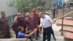 মুকসুদপুরে অবৈধভাবে জ্বালানি তেল ও গ্যাস বিক্রির দায়ে ৩ ব্যবসায়ীকে জরিমানা