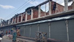কোটালীপাড়া থানার উদ্যোগে নির্মিত হচ্ছে ‘থানা মার্কেট’