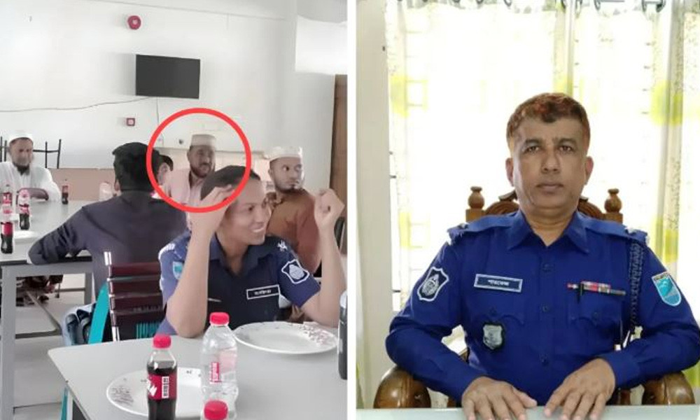 দুপুরে দাওয়াত খাইয়ে রাতে যুবলীগ নেতাকে গ্রেপ্তার করলেন ওসি