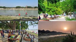 ব্রহ্মপুত্রের ক্যানভাসে জয়নুল আবেদিন পার্ক: যেখানে কোলাহল ভুলে প্রকৃতি মেশে ঐতিহ্যে