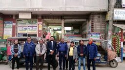 মনোহরদীতে অস্বাস্থ্যকর পরিবেশে খাবার তৈরি, বেকারিকে জরিমানা