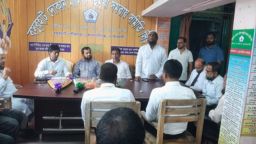 নোয়াখালীতে ব্যাংকার্স ফোরামের নেতৃবৃন্দের সাথে ব্যবসায়ীদের মতবিনিময়