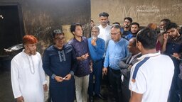 ইবির জিয়া হল পরিদর্শনে নবনিযুক্ত উপাচার্য, দ্রুত সমস্যা সমাধানের আশ্বাস