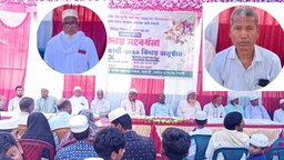 নীলফামারীতে ছাদখোলা গাড়িতে দুই শিক্ষককে রাজকীয় বিদায় সংবর্ধনা