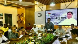 ব্রাহ্মণবাড়িয়া-৩ আসনে বিএনপির মনোনয়ন প্রত্যাশী অধ্যাপক ড. মিথিলের মতবিনিময়