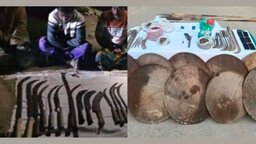 ফরিদপুরে যৌথ অভিযানে বিপুল অস্ত্র উদ্ধার, গ্রেফতার ১৮