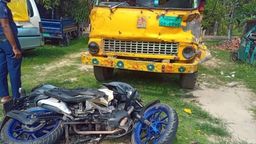 মনোহরদীতে ট্রাক-মোটরসাইকেল সংঘর্ষে অজ্ঞাত যুবক নিহত