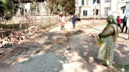 পাইকগাছায় স ম ইউসুফ আলী সড়ক সংস্কার করলেন অ্যাড. রাশনা শারমিন আঁখি