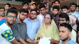 ভাড়া বৃদ্ধি ও সিএনজি চালকদের স্বেচ্ছাচারিতার প্রতিবাদে ববি শিক্ষার্থীদের স্মারকলিপি