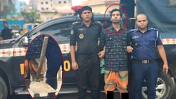 ফরিদপুরে ট্রিপল মার্ডার মামলার প্রধান আসামি আকাশ গ্রেপ্তার