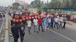 নড়াইলে যুবদলের প্রতিষ্ঠাবার্ষিকীতে শোভাযাত্রা, পথসভা ও মাছ অবমুক্ত