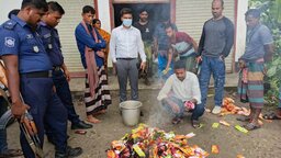 সাতক্ষীরায় মেয়াদোত্তীর্ণ পণ্য ও নকল আইসক্রিম বিক্রি, দুই প্রতিষ্ঠানকে জরিমানা
