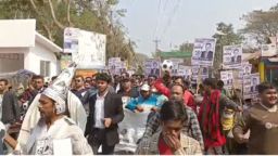 গোপালগঞ্জ-১ আসনে কারাবন্দী স্বতন্ত্র প্রার্থীর নির্বাচনী  শোভাযাত্রা