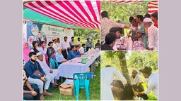 গাজীপুরে ‘জিভিএসএ’-এর উদ্যোগে বিনামূল্যে ভেটেরিনারি মেডিকেল ক্যাম্পেইন