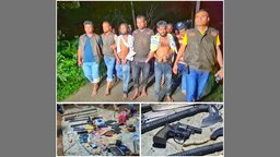 বগুড়ায় সন্ত্রাসীদের গোপন আস্তানায় ডিবি পুলিশের অভিযান, গ্রেপ্তার- ৩