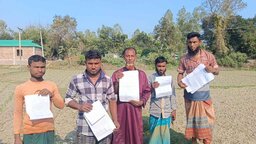 বকশীগঞ্জে আদালতের নিষেধাজ্ঞা অমান্য করে কৃষিজমি দখলের চেষ্টা