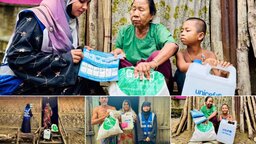 বান্দরবানে বন্যাদুর্গত ৭৫৬টি পরিবারের পাশে গো আপ ফাউন্ডেশন