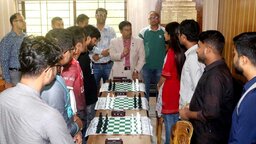 গোবিপ্রবিতে আন্তঃবিভাগ দাবা প্রতিযোগিতা শুরু