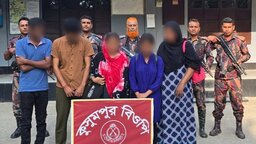 ঝিনাইদহ সীমান্তে ভারতে অনুপ্রবেশের সময় ৫ বাংলাদেশি আটক